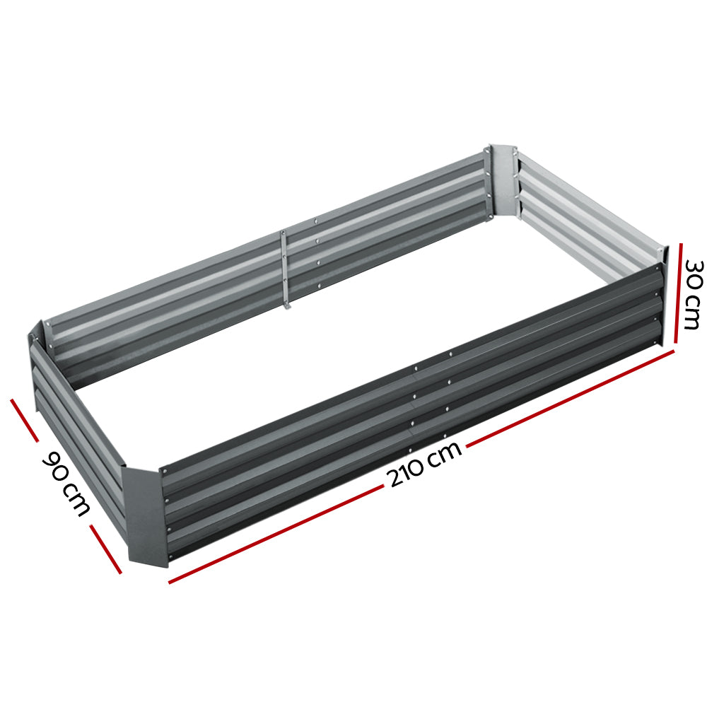 Raised Garden Bed 210x90cm