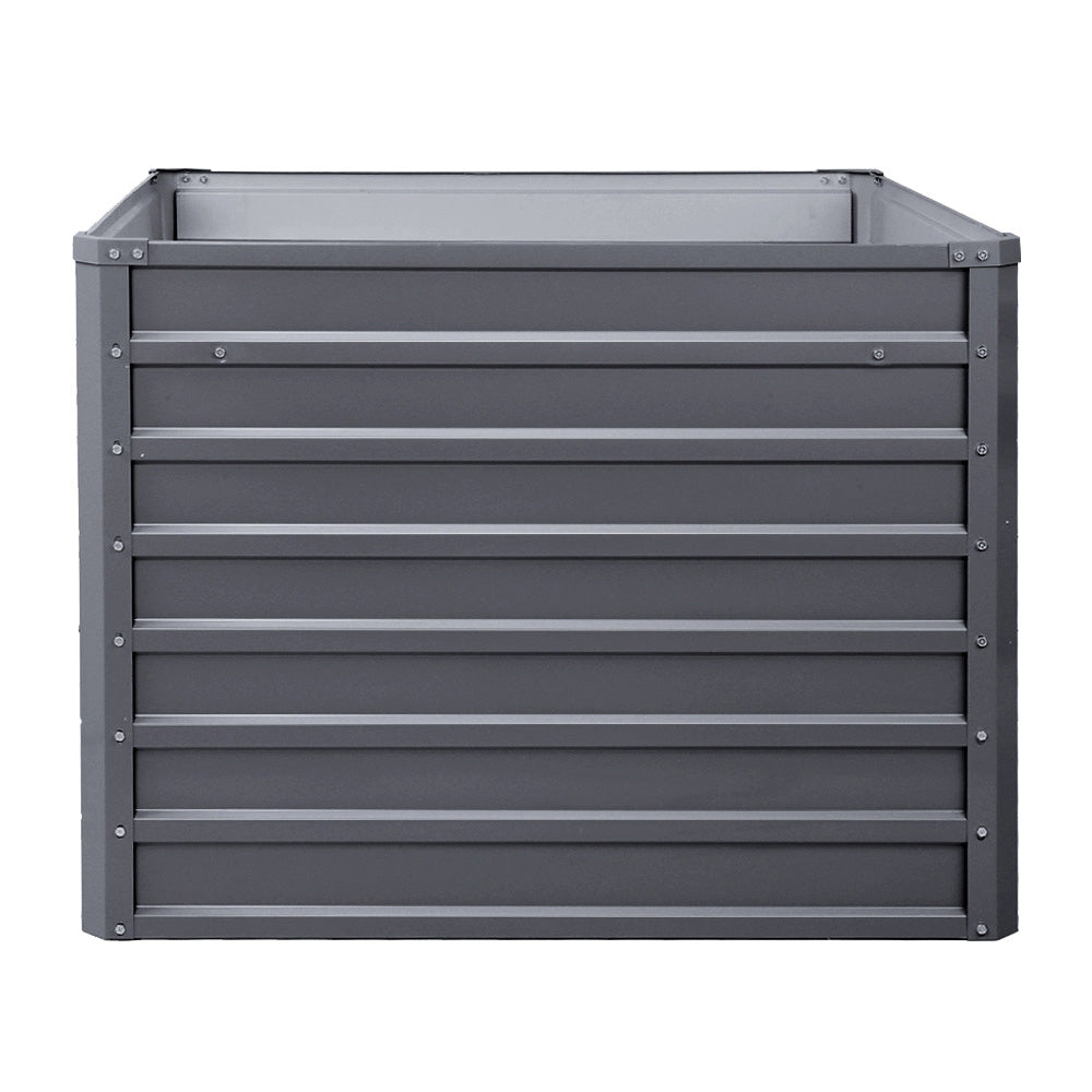 2x Raised Garden Bed Instant Planter 100 x 100 x 77cm