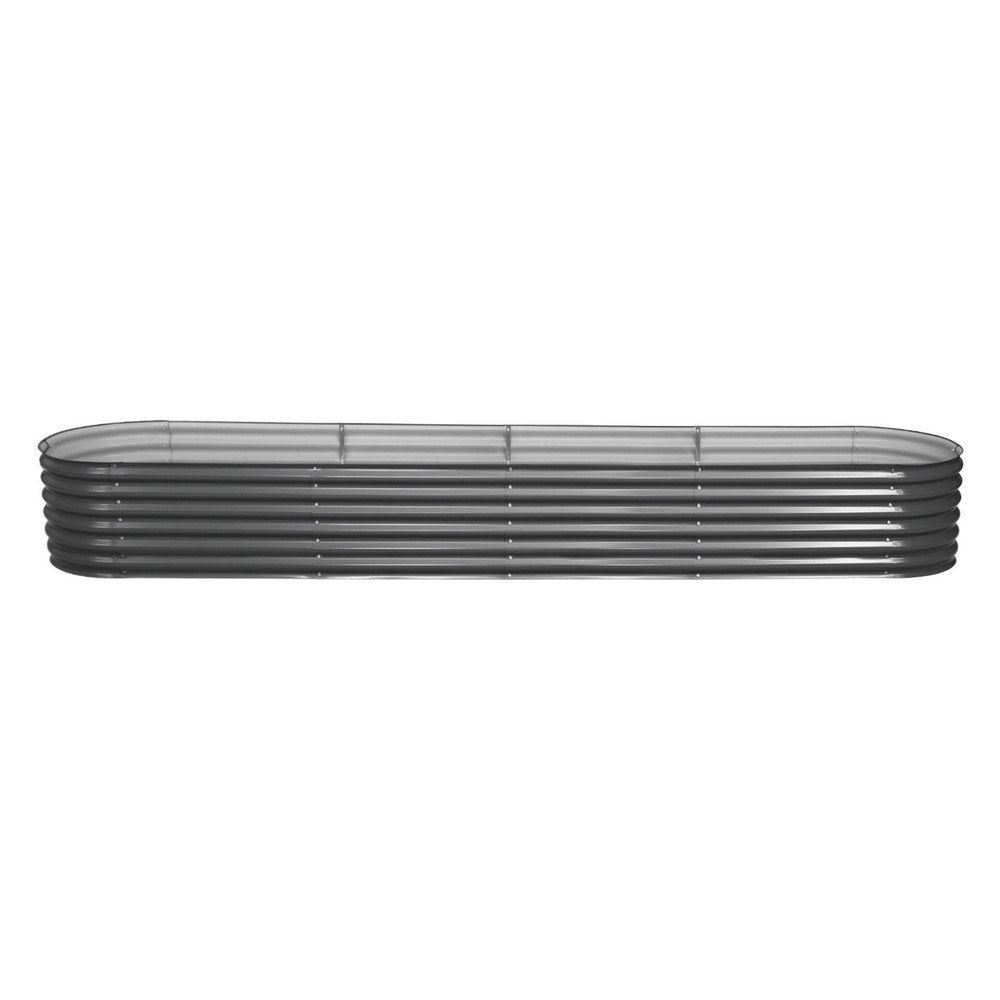 Raised Garden Bed 320X80X42cm Oval