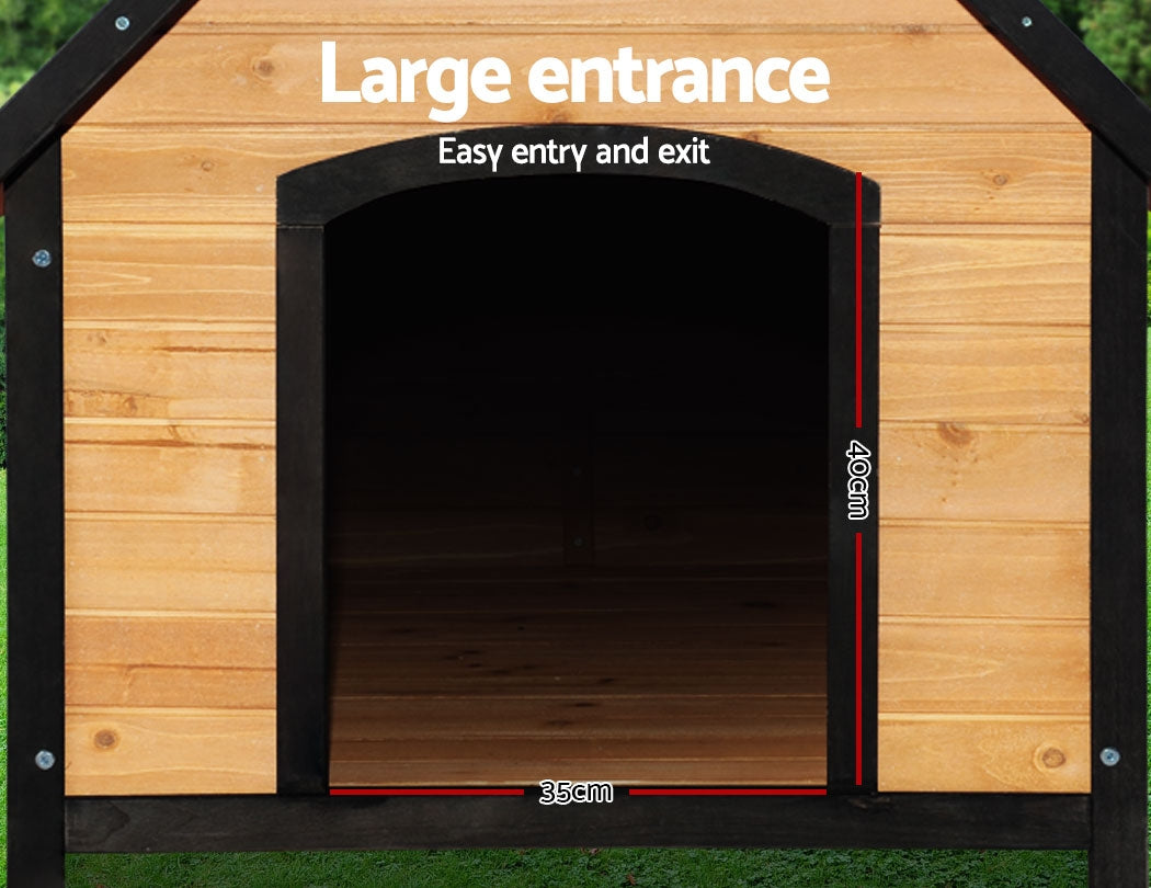 Wooden Dog Kennel Extra Large