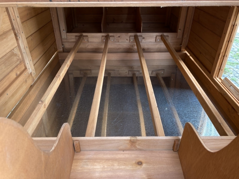 Double Deluxe Chicken Coop with Run