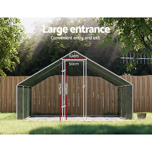 Chicken Coop Cage 3x6x2m