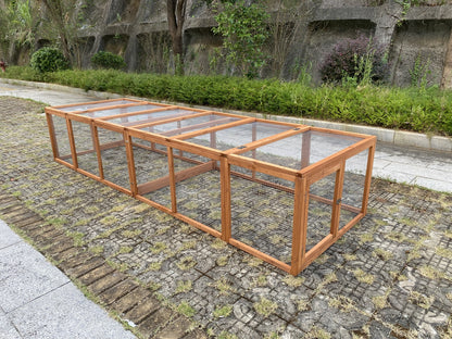 Double Deluxe Chicken Coop with Run